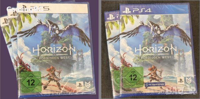 чисто нова Horizon Forbidden West за PS4, снимка 1 - Игри за PlayStation - 45582831