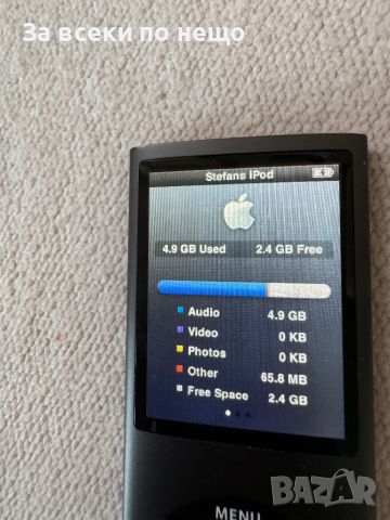 Айпод Apple iPod Nano 4th Generation 8GB A1285, снимка 10 - iPod - 46497392