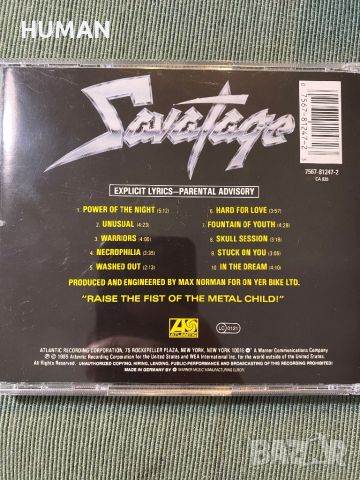 Savatage,Omen, снимка 13 - CD дискове - 45268347