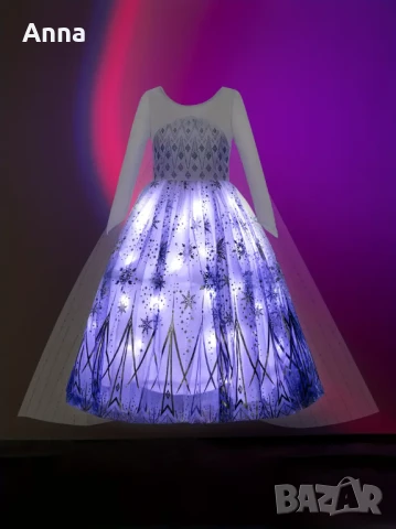 СВЕТЕЩА РОКЛЯ НА ЕЛЗА ОТ ФРОУЗЪН 