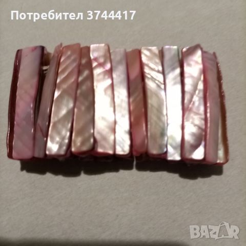 Много красива седефена гривна произход Англия , снимка 4 - Гривни - 45211218