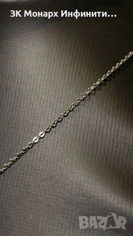 Сребърно колие, снимка 3 - Колиета, медальони, синджири - 50660660