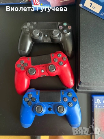 PlayStation 4 PRO 1 TB, снимка 3 - PlayStation конзоли - 54165429