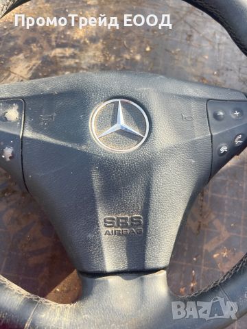 Волан + аирбег еърбег airbag Мерцедес Ц класа W203 купе Mercedes C klasa W203 koupe, снимка 2 - Части - 45117307