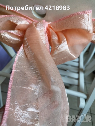 Панделки праскова , снимка 3 - Декорация - 51724546