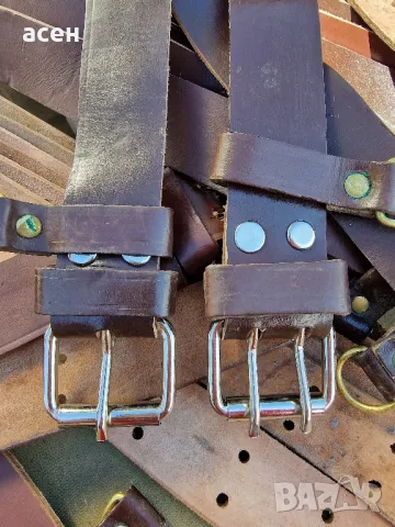 колани сержантски естествена кожа , снимка 4 - Колани - 49375378