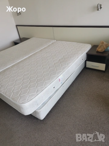 Единични легла  с двулицев матрак , снимка 4 - Спални и легла - 54184131