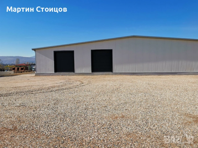 Отдавам халета под наем 2х450 и 1900 кв.м, снимка 2 - Складове - 53789055