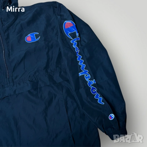 Champion Hooded Anorak Winbreaker Jacket, снимка 3 - Спортни дрехи, екипи - 52057759
