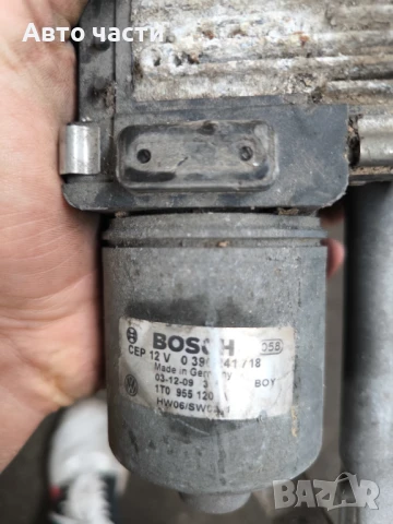 Лостче и моторче за предни чистачки за Volkswagen Touran I 2006 0390241718 Ltr8450, снимка 2 - Части - 50827383