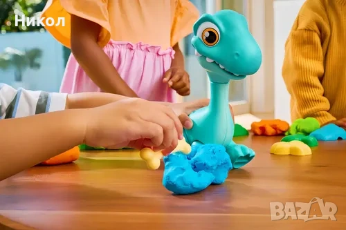 Smashers, Smash build and learn играчка, 1 kg пластилин, 4 цвята, 3Y+, снимка 7 - Образователни игри - 54286029