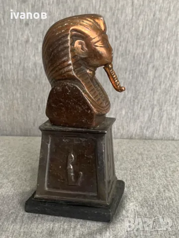 фигура статуетка на фараон , снимка 3 - Статуетки - 49700266