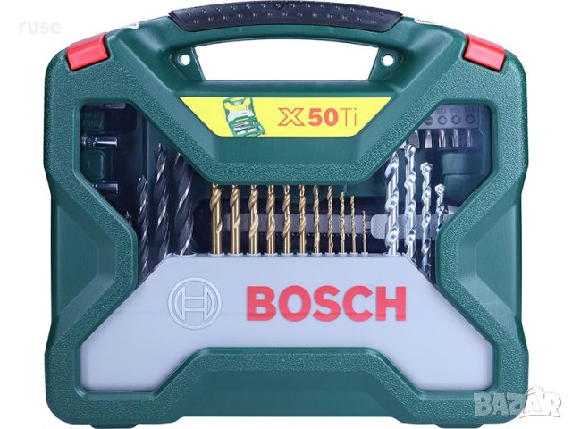 НОВ! Комплект битове и свредла BOSCH X-LINE 50части , снимка 1 - Други инструменти - 45552436