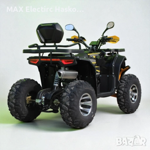 Бензиново АТВ/ATV 250cc/250 кубика RockHunter с лебедка Blac/Yellow, снимка 3 - Мотоциклети и мототехника - 52132110