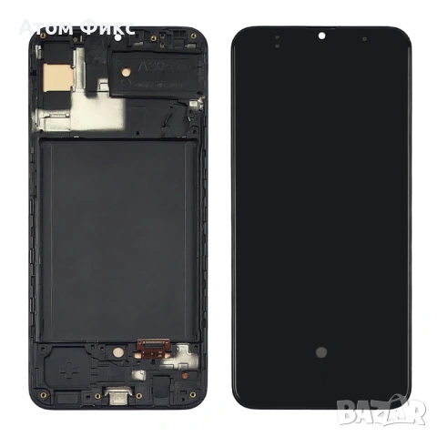 Дисплей за SAMSUNG A307 Galaxy A30S (2019) с корпусна рамка OLED
