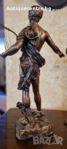 Антична ,Бронзова статуя, Франция   , снимка 5 - Статуетки - 50091340