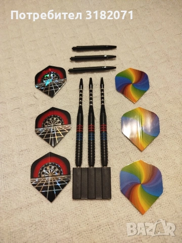 90% tungsten,24гр. професионални стрели за дартс, снимка 2 - Дартс - 53115235