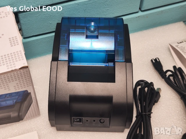 Bisofice 58мм Bluetooth термопринтер за касови бележки USB ESC/POS, снимка 3 - Друга електроника - 51079904
