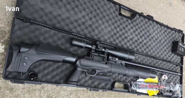 Hatsan Hercules 666 PCP 6,35мм въздушна пушка, снимка 12 - Въздушно оръжие - 52706512