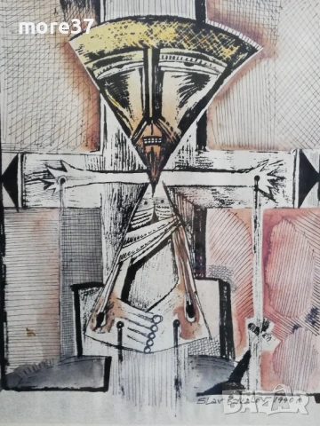 Картина на Слав Бакалов, снимка 3 - Картини - 53323042