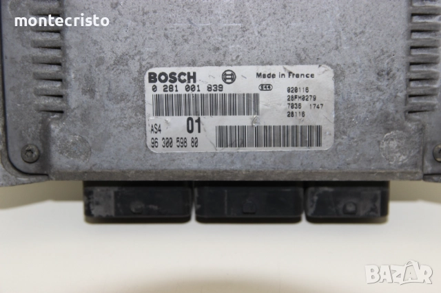 Моторен компютър Citroen Saxo (1996-2004г.) 0281001839 / 9630059880 / 0 281 001 839 / 96 300 598 80, снимка 2 - Части - 52515761