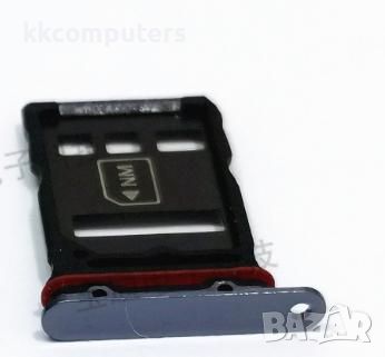 SIM / MicroSD държач /Графит/ за Huawei P50 Pro Баркод : 563269, снимка 1