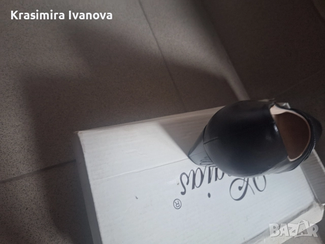 обувки Мегияс еко кожа с ток, снимка 2 - Дамски ежедневни обувки - 52814457