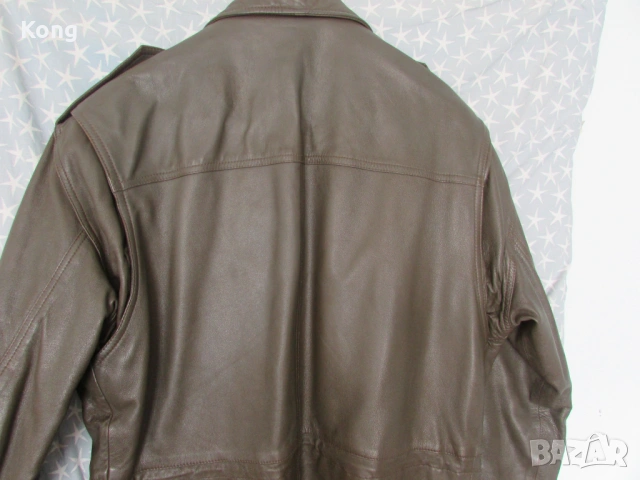 Пилотско кожено яке Jacket flyers cold weather CWU-45/P  USA Army Pilots Military бомбър  , снимка 5 - Якета - 53062135