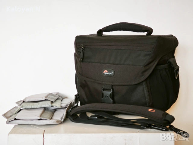 Чанта за фотоапарат Lowepro Nova 180 AW, снимка 4 - Чанти, стативи, аксесоари - 53053594