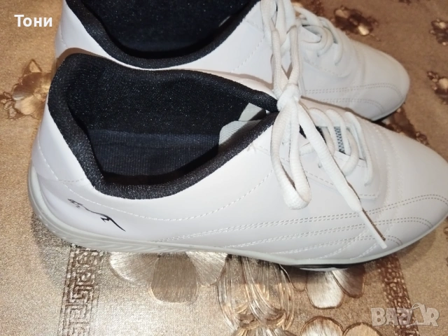 Нови Мъжки Кожени Маратонки 44, снимка 10 - Маратонки - 53398260