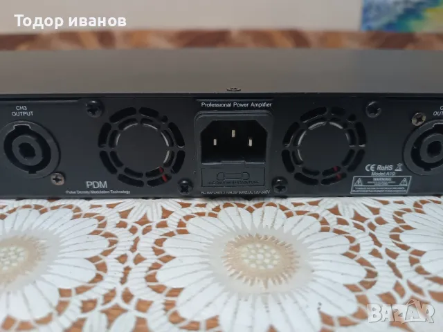 RiWORAL-4channel amp, снимка 9 - Ресийвъри, усилватели, смесителни пултове - 47935642