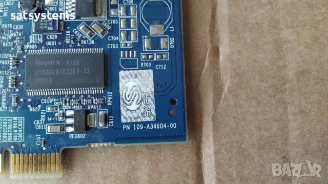 PCI TV Tuner Card SAPPHIRE Theatrix ATI Theater 550Pro, снимка 7 - Други - 48088780
