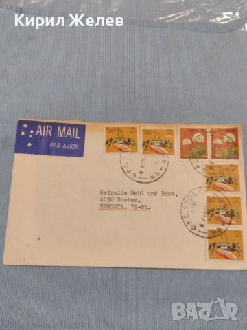 Стар пощенски плик с марки и печати Сидни Австралия за КОЛЕКЦИЯ ДЕКОРАЦИЯ 46062, снимка 7 - Филателия - 46280367