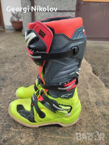 Ботуши за мотокрос ALPINESTARS TECH 7, снимка 4 - Аксесоари и консумативи - 54084819