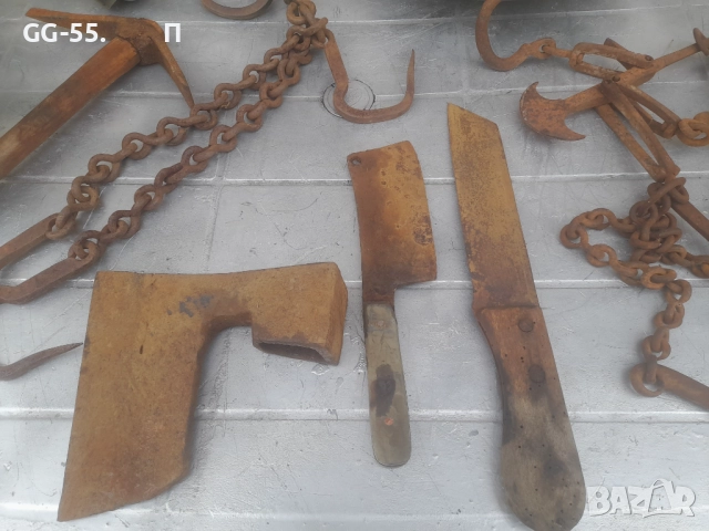 Кантари брадва, нож и други , снимка 10 - Антикварни и старинни предмети - 52871824