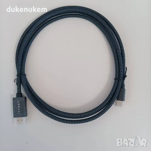 НОВ! DisplayPort Кабел 2 m, снимка 2 - Кабели и адаптери - 47506937