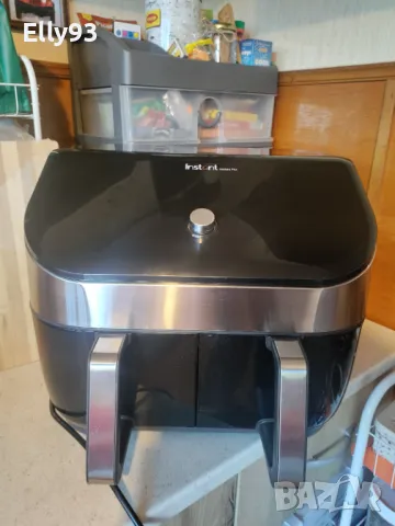 Instant Vortex Plus Dual ClearCook Air Fryer 7.6L еърфраер, ерфрайър , снимка 5 - Фритюрници - 47005031