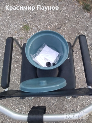 Луксозен санитарен  стол., снимка 3 - Тоалетни столове - 52716419