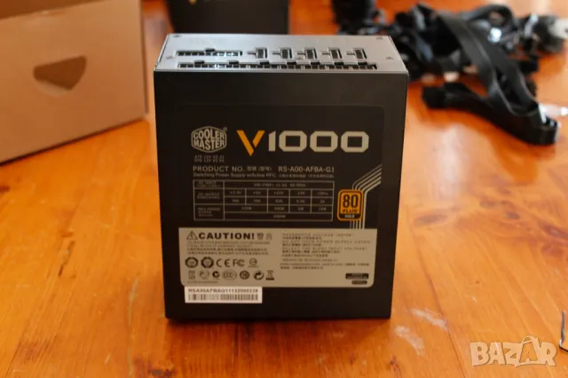 Cooler Master V1000 1000W 80+ Gold FULL-MODULAR, снимка 8 - Захранвания и кутии - 46836546