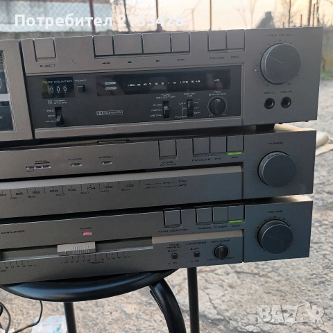 Система AKAI дек,усилвател и тунер. , снимка 4 - Ресийвъри, усилватели, смесителни пултове - 53710139