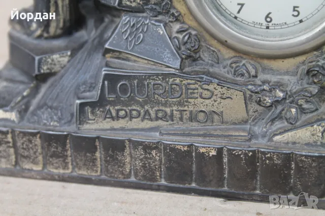 Настолен часовник с латерна, снимка 7 - Антикварни и старинни предмети - 49713597