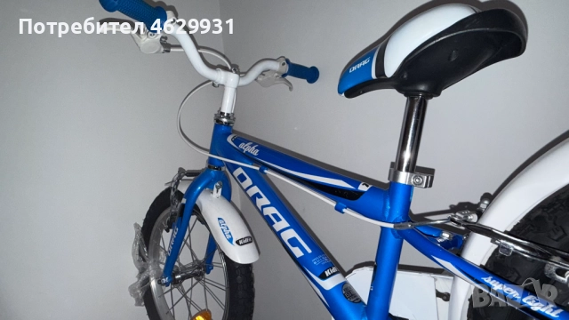 Детско Колело DRAG 16 ALFA, Детски велосипед 16", 16 цола.  В Отлично Състояние., снимка 2 - Детски велосипеди, триколки и коли - 52141149