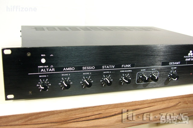 Усилвател   Fulgor Service amp 50 , снимка 2 - Ресийвъри, усилватели, смесителни пултове - 53646499
