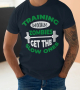 Тениска с декоративен печат - Training Because Zombies Get The Slow Ones, снимка 2
