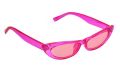 Дамски слънчеви очила розова прозрачна пеперуда рамка розови стъкла, снимка 1 - Слънчеви и диоптрични очила - 45975549