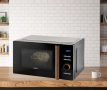 Микровълнова фурна 20L,черна, дигитална, снимка 4