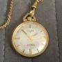Позлатен джобен часовник ANKER, снимка 3