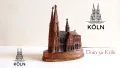 Метален сувенир Dom Zu Köln Германия, снимка 1