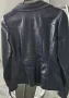 Дамско кожено яке тъмносиньо, снимка 8