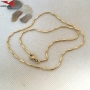 Синджир с 14К златно покритие 254561, снимка 1